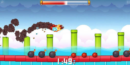 Gameplay of the Birdie blast gold for Android phone or tablet.