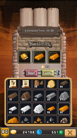 Blacksmith story HD - Android game screenshots.