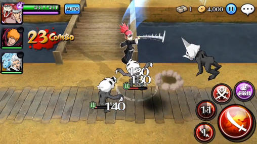 Bleach: Brave souls - Android game screenshots.