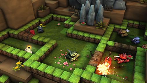 Block tank wars 2 - Android game screenshots.