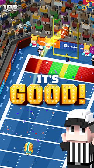 Blocky football - Android game screenshots.