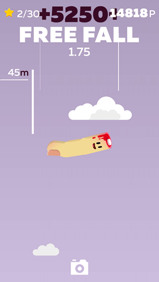 Bloody finger: Jump - Android game screenshots.