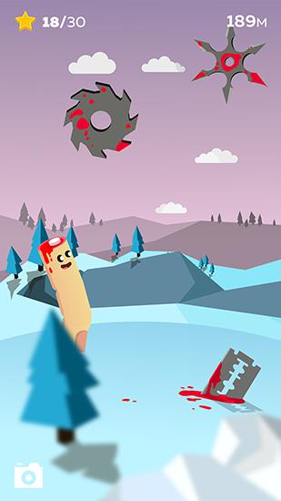 Bloody finger run - Android game screenshots.