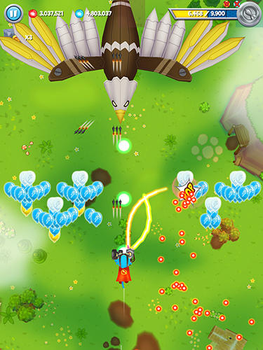 Gameplay of the Bloons supermonkey 2 for Android phone or tablet.