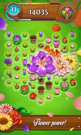Blossom blast saga - Android game screenshots.