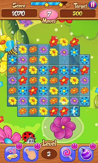 Blossom crush - Android game screenshots.