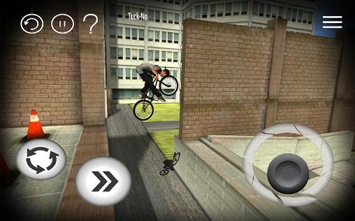 BMX streets - Android game screenshots.