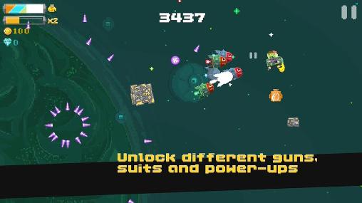 Bob's space adventure - Android game screenshots.