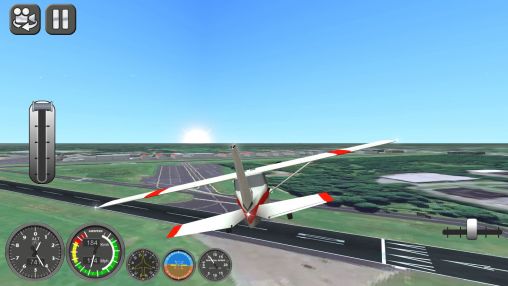 Boeing flight simulator 2014 - Android game screenshots.