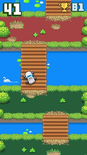 Bog racer - Android game screenshots.