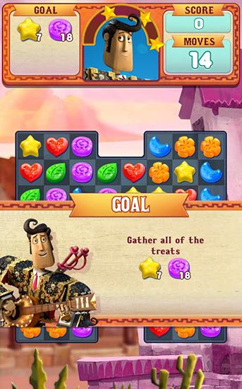 Book of life: Sugar smash - Android game screenshots.