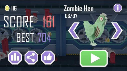 Boom hens - Android game screenshots.