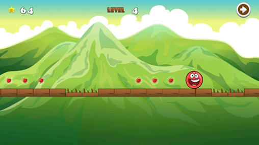 Bossy red ball 4 - Android game screenshots.