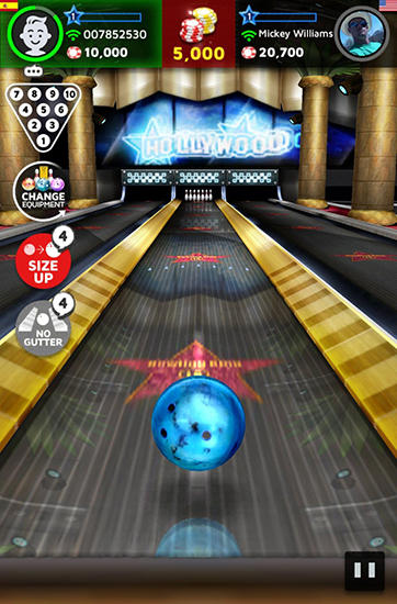 Bowling king: World league - Android game screenshots.