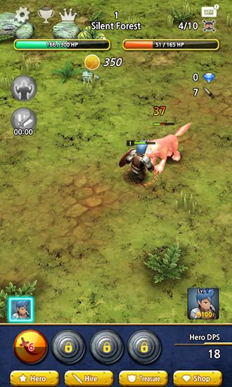 Brave battle - Android game screenshots.