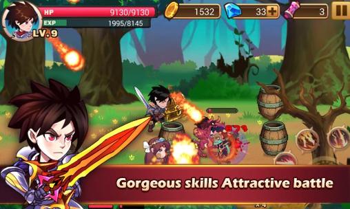 Brave fighter - Android game screenshots.
