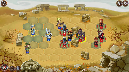 Braveland: Wizard - Android game screenshots.
