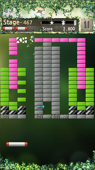 Bricks breaker king - Android game screenshots.