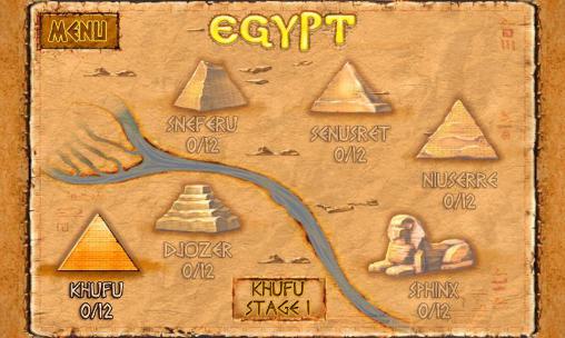Brickshooter Egypt: Mysteries - Android game screenshots.