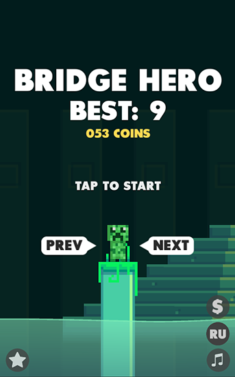 Bridge hero - Android game screenshots.
