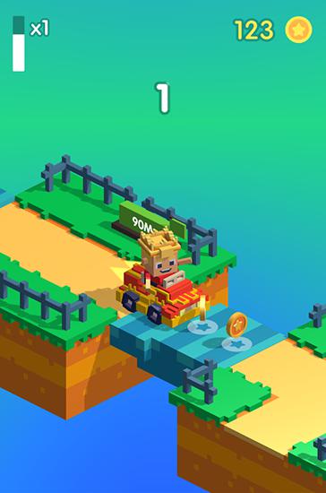 Bridge rider - Android game screenshots.
