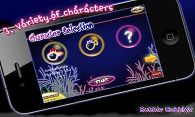 Gameplay of the Bubble Bubble 2 for Android phone or tablet.