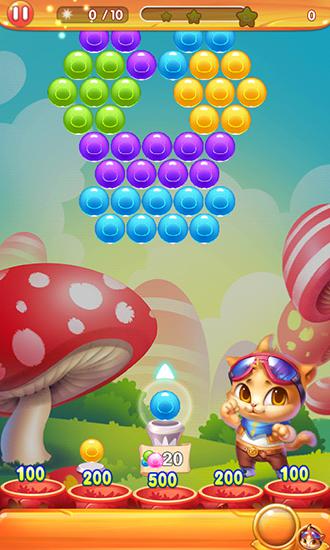 Bubble cat 3 - Android game screenshots.