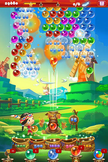 Bubble dragon shooter HD - Android game screenshots.