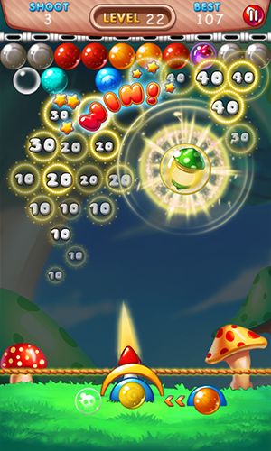 Bubble lamp - Android game screenshots.