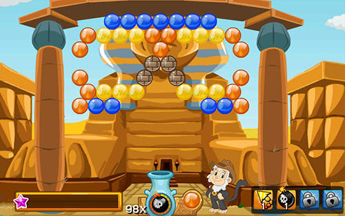 Bubble raider - Android game screenshots.