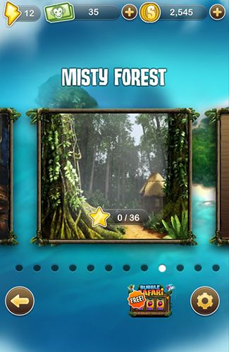 Bubble safari - Android game screenshots.