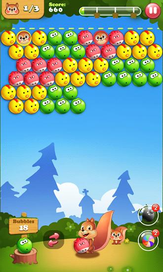 Bubble shoot: Pet - Android game screenshots.