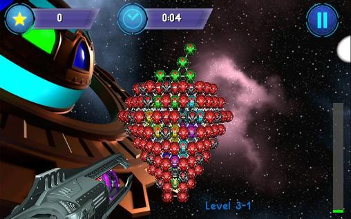 Bubble shooter 3D - Android game screenshots.