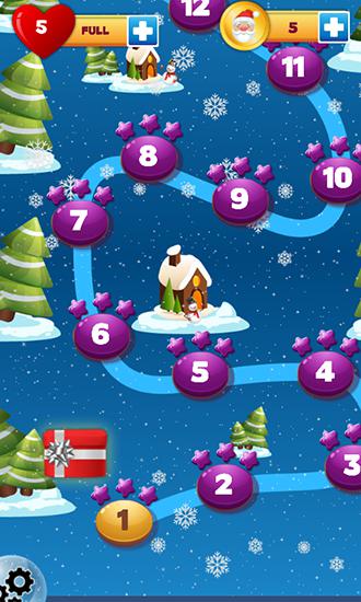 Bubble shooter: Frozen puzzle - Android game screenshots.
