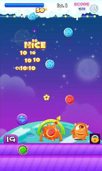 Bubble shooter galaxy - Android game screenshots.