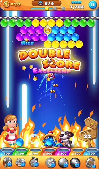 Bubble story - Android game screenshots.