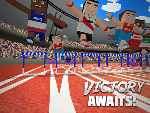 Buddy athletics: Track and field - Android game screenshots.