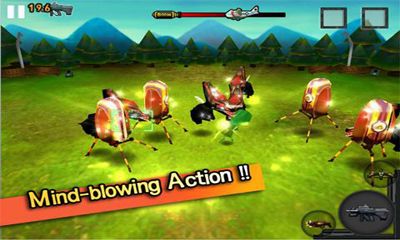 Gameplay of the BugsWars Plus for Android phone or tablet.