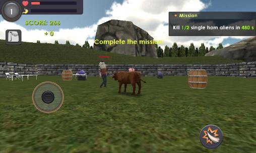 Bull simulator 3D - Android game screenshots.