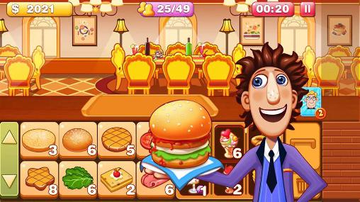 Burger tycoon 2 - Android game screenshots.