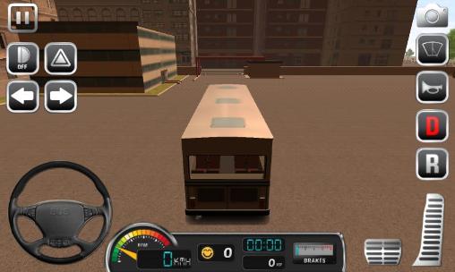 Bus simulator 2015 - Android game screenshots.