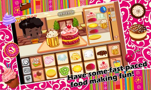 Cake: Cooking games - Android game screenshots.