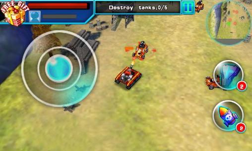 Call of tank - Android game screenshots.