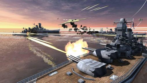 Call of warships: World duty. Battleship - Android game screenshots.