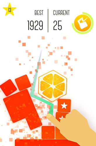 Gameplay of the Calm fall for Android phone or tablet.