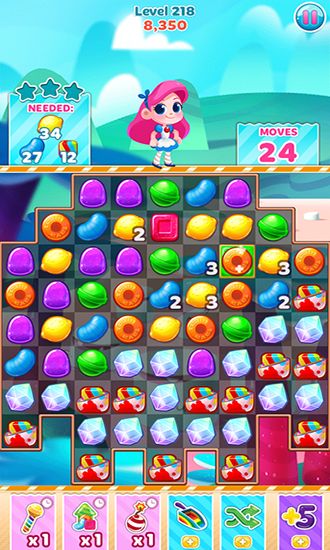 Candy blast mania: Summer - Android game screenshots.