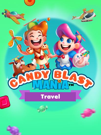 Full version of Android Match 3 game apk Candy blast mania: Travel for tablet and phone.