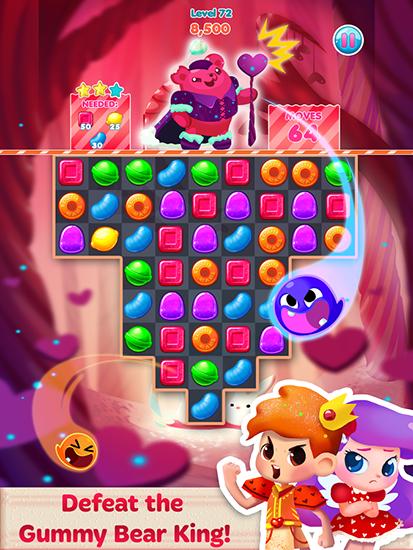 Candy blast mania: Valentine's - Android game screenshots.