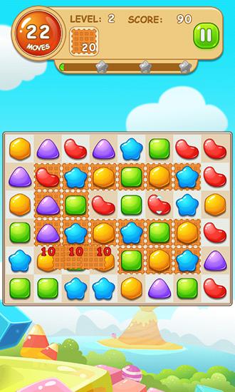 Candy blaster - Android game screenshots.