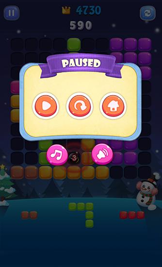 Candy block - Android game screenshots.